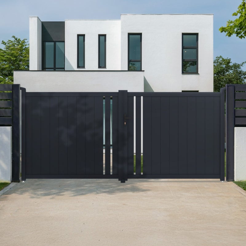 CASANOOV Brama aluminiowa dwuskrzydłowa 3m GIONA 300B120