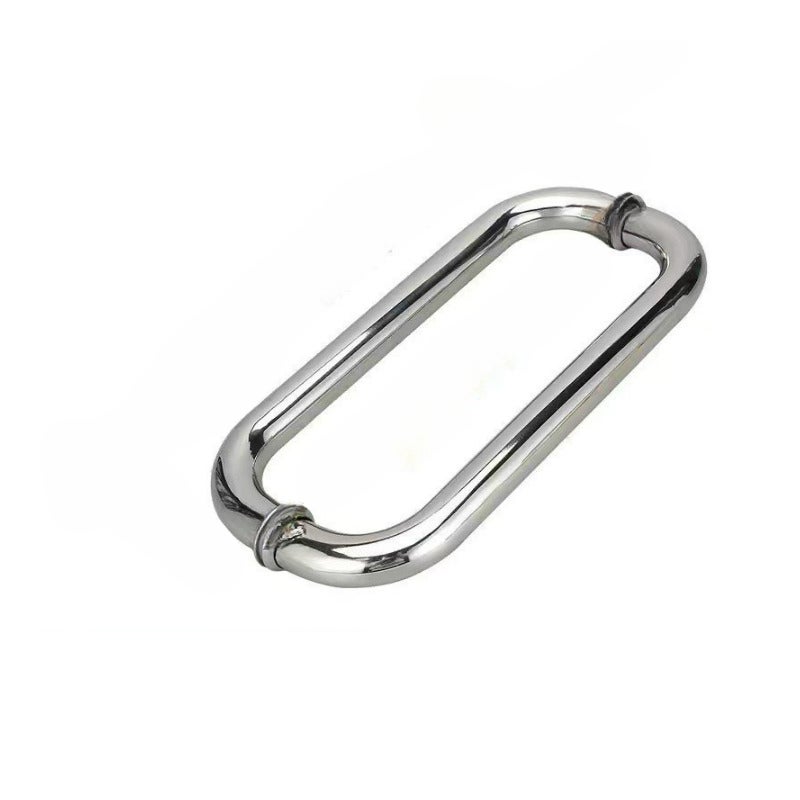 Para klamek do drzwi szklanych 25 mm (275 mm), klamka do drzwi szklanych do łazienki, klamka do drzwi przesuwnych z okrągłą rurą