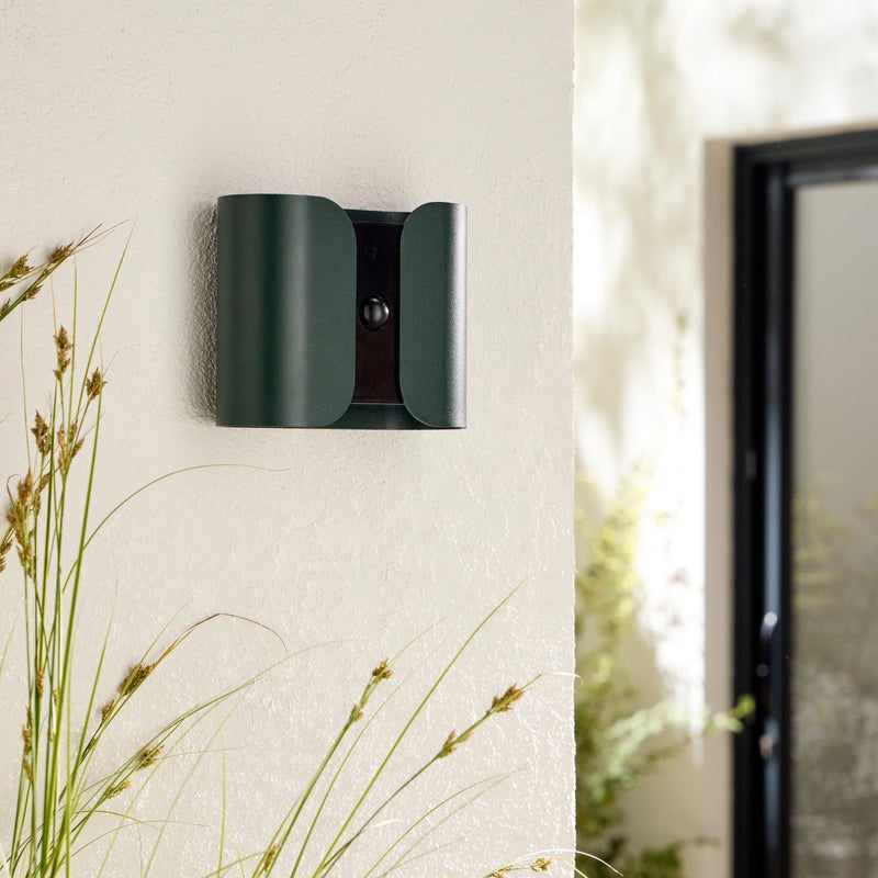 Kinkiet zewnętrzny LED, 1600 lumenów, regulacja bieli, zielony Lardeo INSPIRE