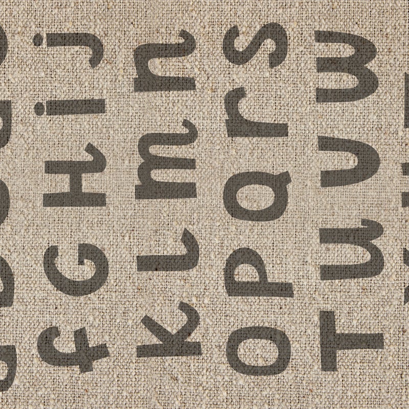 Dywan winylowy dla dzieci alfabet zupa 70x100 cm - antypoślizgowy PVC, winylowy do pokoju dziecięcego, ognioodporny i zmywalny