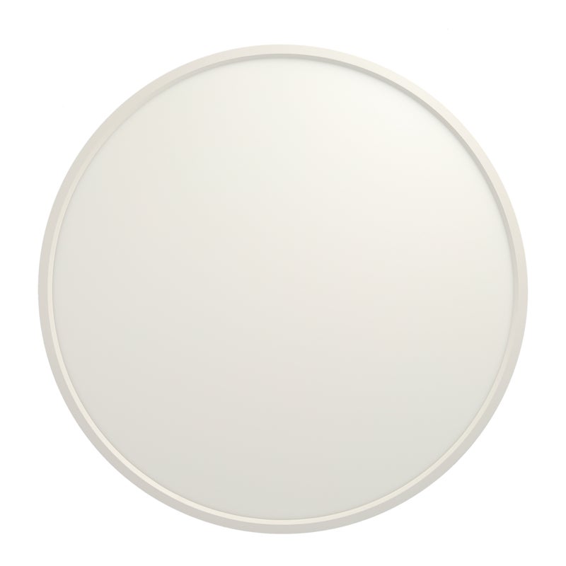 Lampa sufitowa LED 48W CCT, średnica 60cm, biała ramka