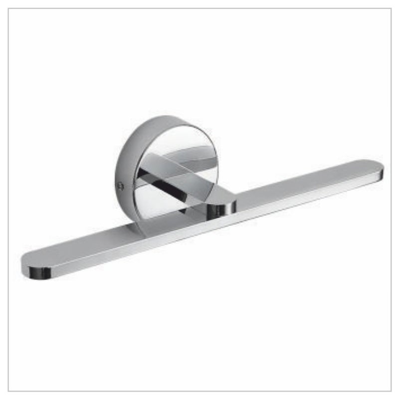 Kinkiet LED do oświetlania obrazów, luster, murali, 10W, neutralne światło 4000K, błyszczące chromowane wykończenie. 30cm