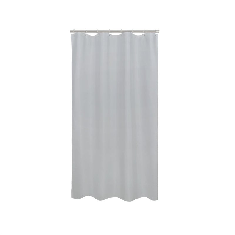 Zasłona prysznicowa 120 x 200 cm szara Easy SENSEA
