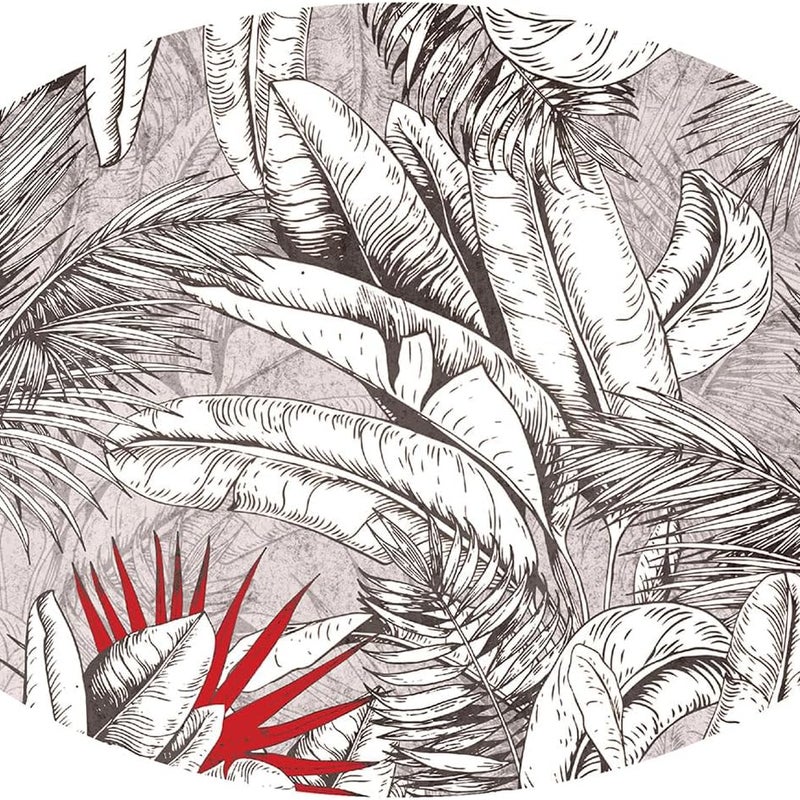 Dywan Salon Owalny PVC Antypoślizgowa Odporny Na Plamy Druk cyfrowy 3D Rysunek B