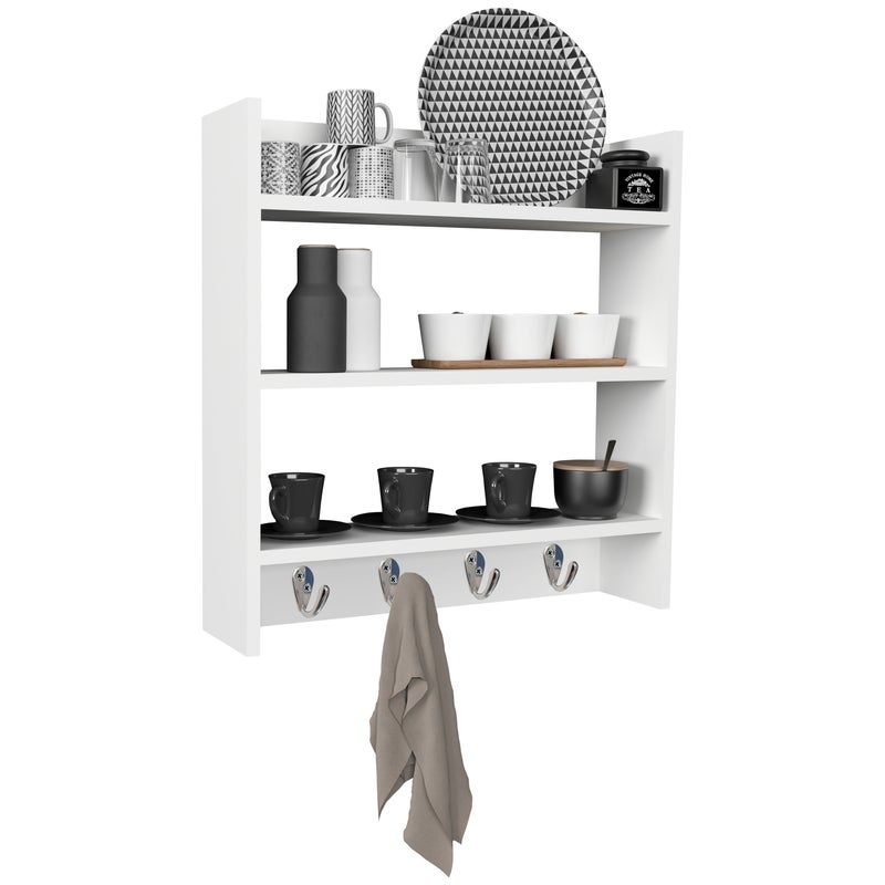 Szafka wisząca na meble kuchenne Esilo Biały W. 60 x S. 60 x G. 15 cm