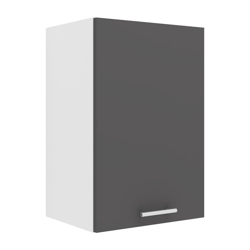 Szafka wisząca na meble kuchenne Esilo Biały / Antracyt W. 60 x S. 40 x G. 31 cm