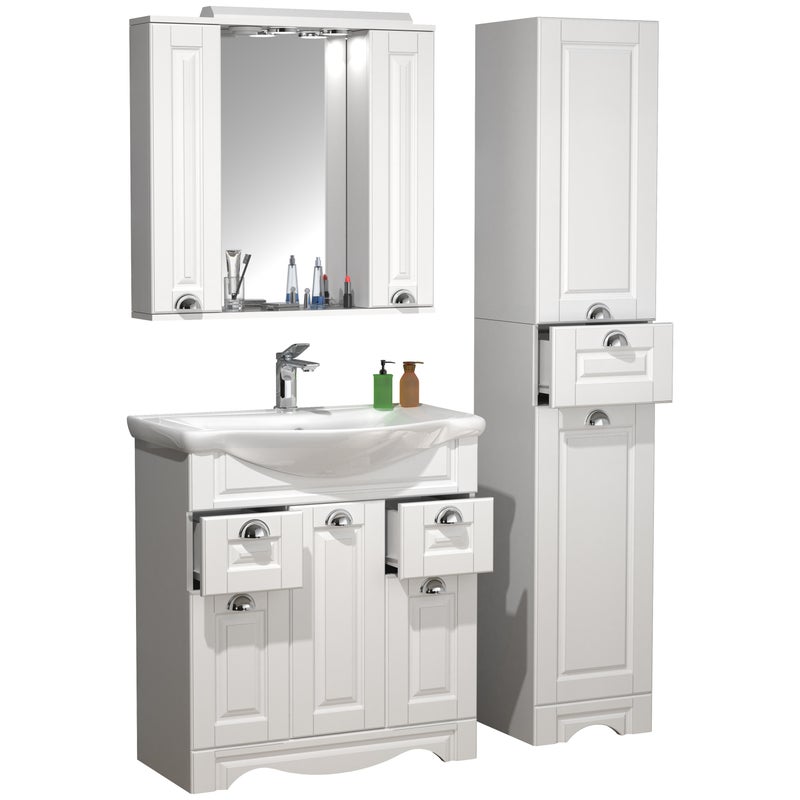 umywalka do mebli łazienkowych Casalo Biały W. 180 x S. 110 x G. 45 cm