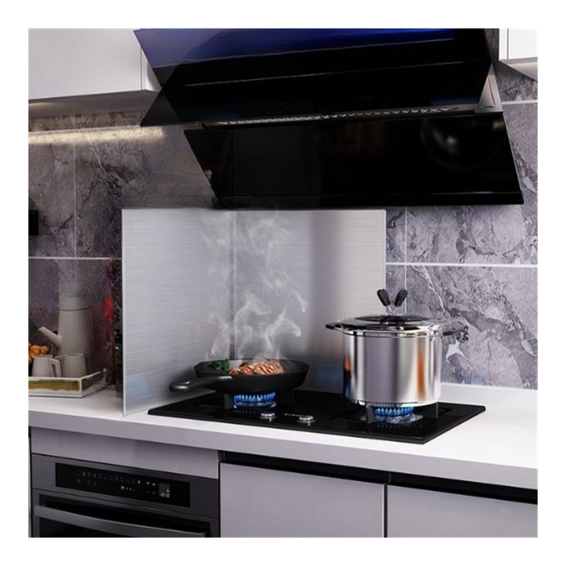 Osłona na olej kuchenny, osłona termiczna do kuchenki, chroniąca przed oparzeniami i rozpryskami, osłona na olej - 50×50 cm, dwustronna