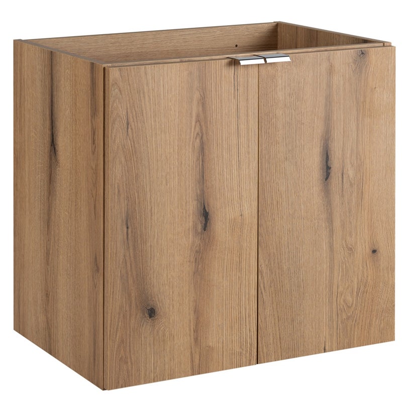 Szafka łazienkowa NOVA OAK 60 cm dąb coast evoke wisząca 2 drzwi półka
