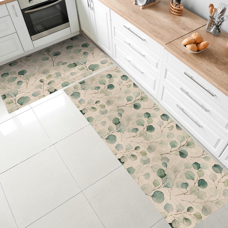 Dywan winylowy Mirta 66x100 cm - PVC antypoślizgowy, gładki nadruk, winylowy dywan do kuchni lub salonu, zmywalny