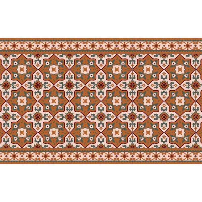 Mata winylowa Malta 80x300 cm - PVC antypoślizgowy, gładki nadruk, winylowy dywanik do kuchni lub salonu, zmywalny