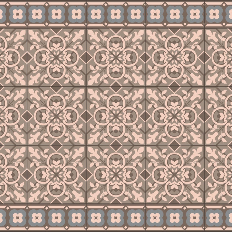 Mata winylowa Melides 50x100 cm - PVC antypoślizgowa, gładka mata winylowa do kuchni lub salonu, zmywalna