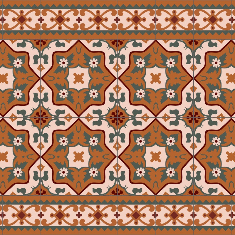 Mata winylowa Malta 66x150 cm - PVC antypoślizgowa, gładka mata winylowa do kuchni lub salonu, zmywalna