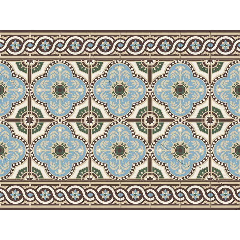 Mata winylowa Diva 50x100 cm - PVC antypoślizgowa, gładka mata winylowa do kuchni lub salonu, zmywalna