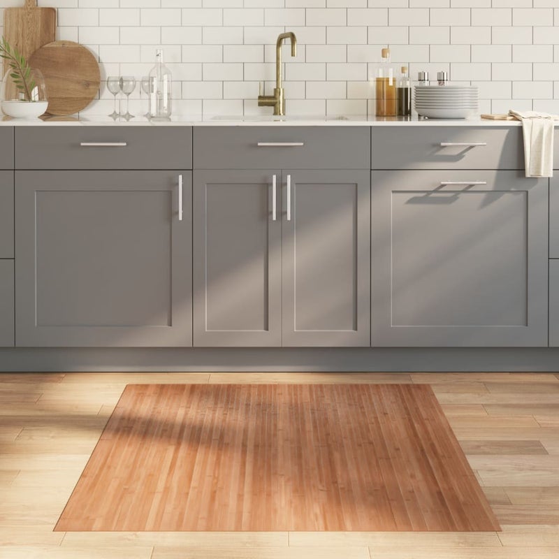 Dywan prostokątny, naturalny, 100x100 cm, bambusowy vidaXL