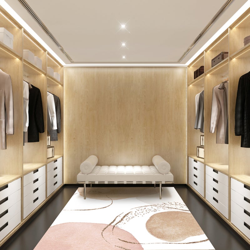 Dywan winylowy, Ivanna 160x240 cm - PVC antypoślizgowy, winylowy dywan do kuchni lub salonu, zmywalny, nowoczesny styl