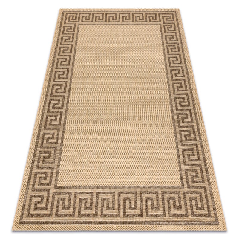 DYWAN SZNURKOWY SIZAL FLOORLUX 20014 mais / coffeee 80x150 cm