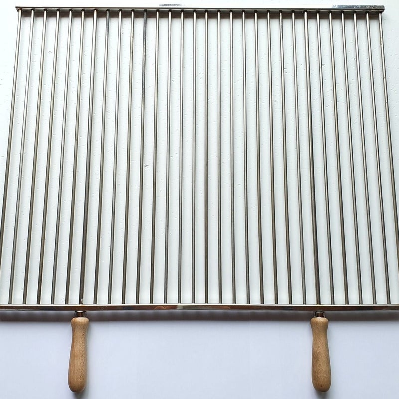 Grill ze stali nierdzewnej dł. 73 x szer. 62 cm