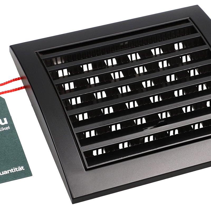 Kratka wentylacyjna zamykana z siatką 150x150 mm - KOTARBAU