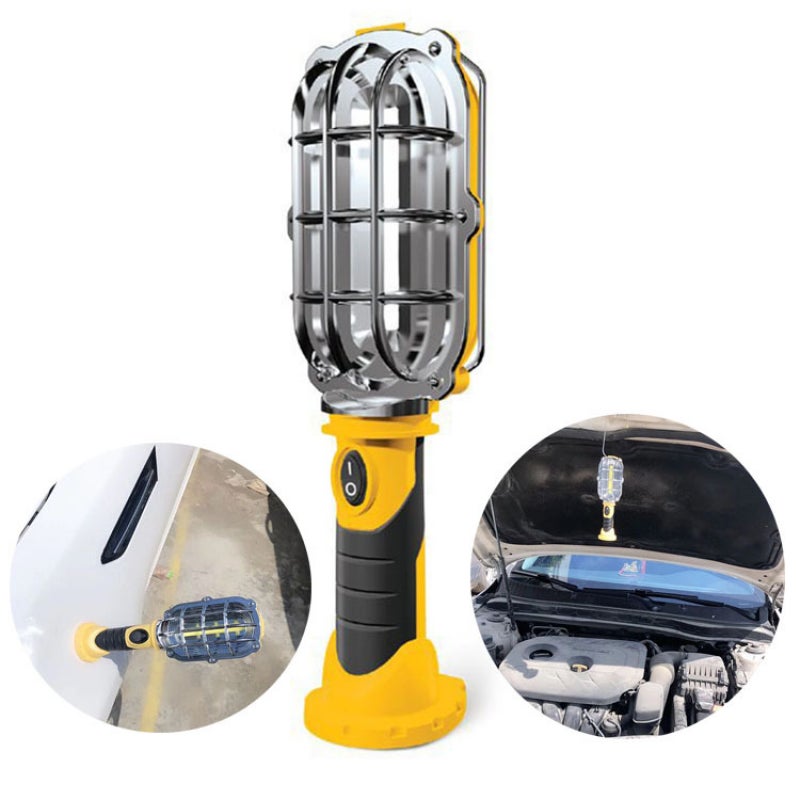 Przenośna latarka LED, lampa inspekcyjna, lampa robocza, lampa warsztatowa, lampa do naprawy samochodu