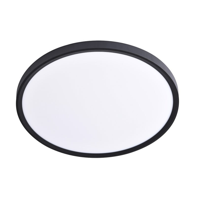 Bardzo wąska lampa sufitowa LED 18W Gein Czarny CCT 3000-4000-6000K i 3 natężenia światła