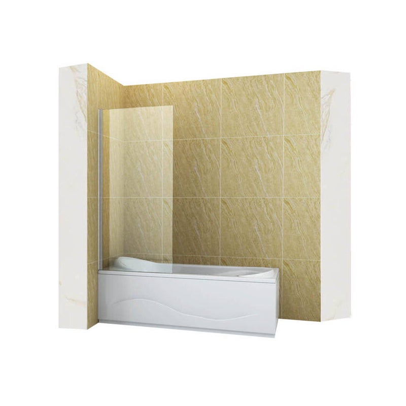 SILLA Parawan nawannowy ASTON 1-skrzydłowy 50x150 cm Fix Chrom