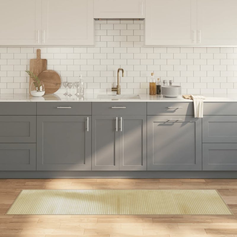 Dywan prostokątny, jasny naturalny, 60x200 cm, bambusowy vidaXL