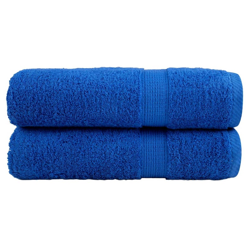 Ręczniki premium, SOLUND, 2 szt., niebieskie, 70x140 cm, 600 g/m² vidaXL