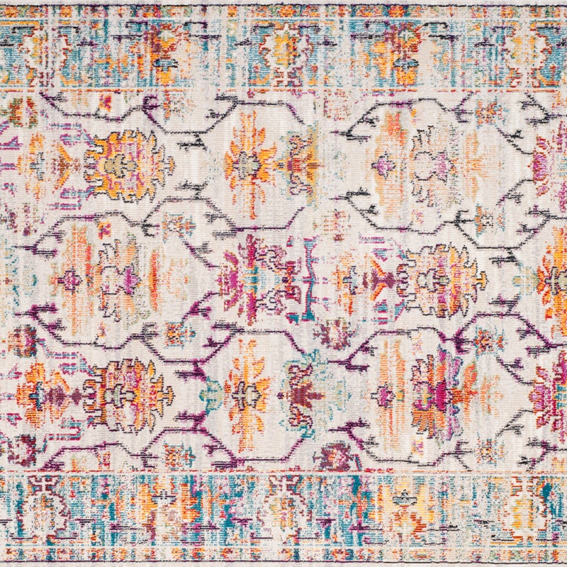 Dywan winylowy, Fez 200x300 cm - PVC antypoślizgowy, gładki nadruk, winylowy dywan do kuchni lub salonu, zmywalny
