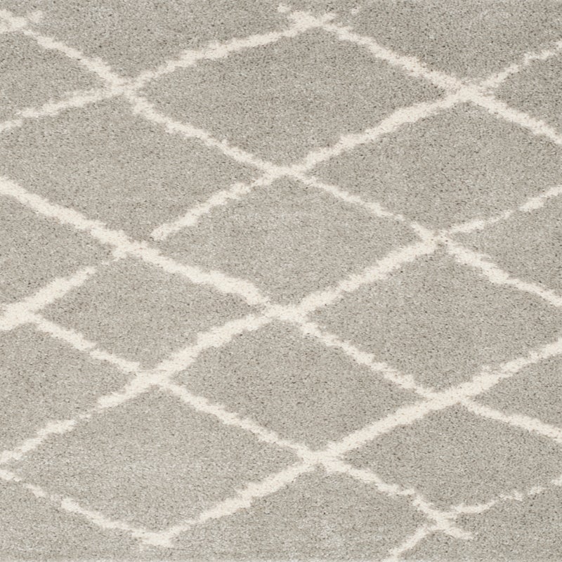 Winylowa mata podłogowa, Zoraida szara 66x180 cm - PVC antypoślizgowa, gładka z nadrukiem, winylowa do kuchni lub salonu, zmywalna