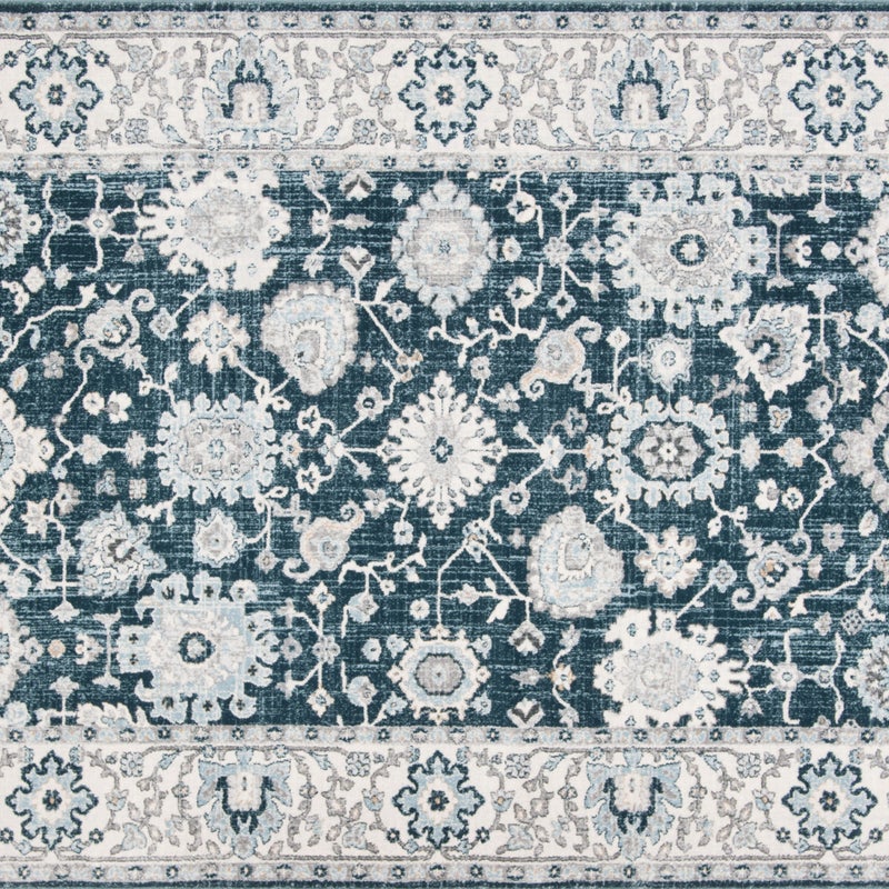 Dywan winylowy Teheran night 160x240 cm - PVC antypoślizgowy, gładki nadruk, winylowy dywan do kuchni lub salonu, zmywalny