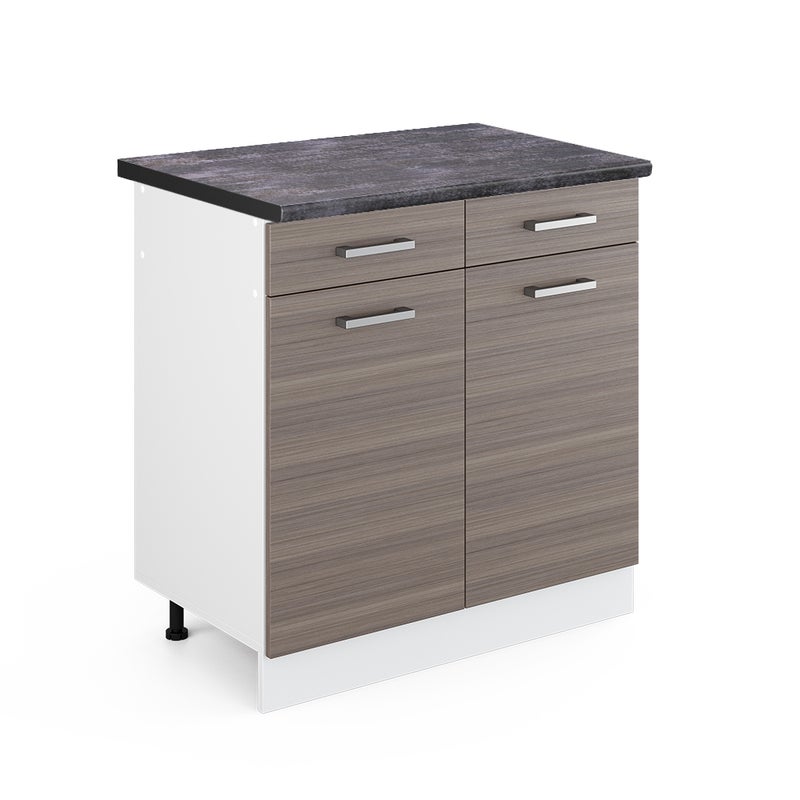 Vicco Szafka dolna do kuchni R-Line, Szlachetna szarość, 80 cm , BP Antracyt