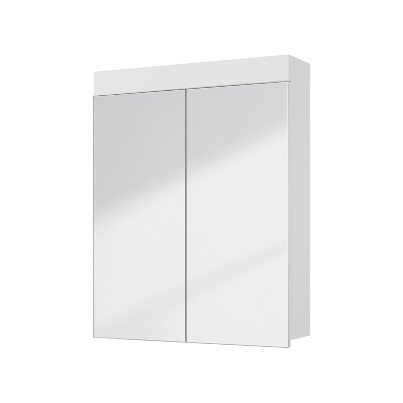 Vicco Szafka z lustrem w łazience Luna, Biały, 60 x 77 cm