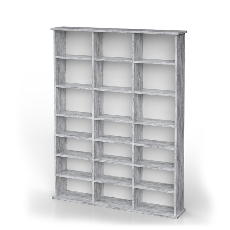 Vicco Półka CD Jukebox, Beton, 105.4 x 136 cm
