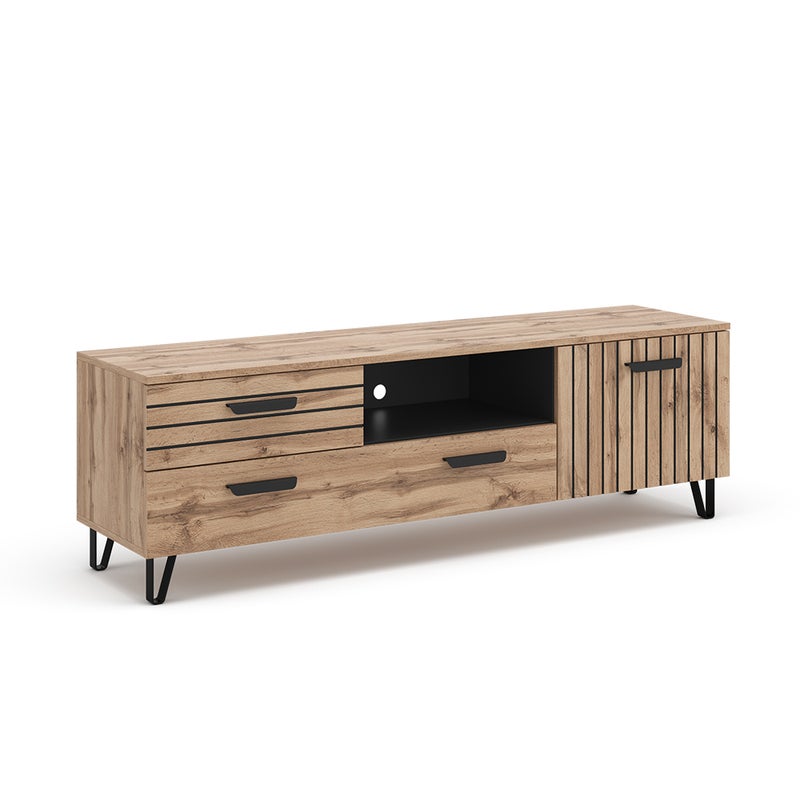 Vicco Lowboard Amber, Dąb, 150 x 48.5 cm