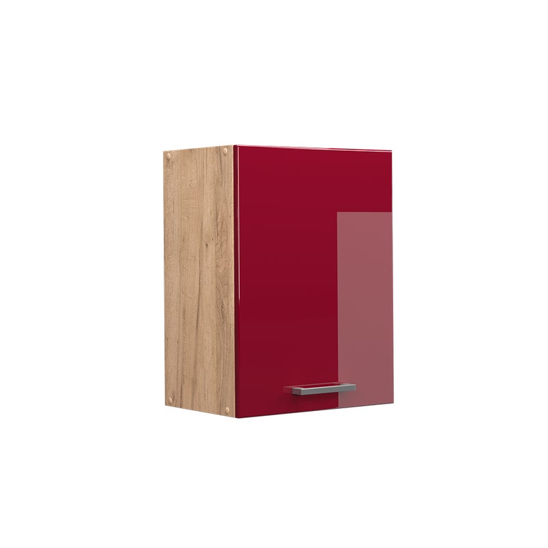 Vicco Szafka ścienna R-Line, Czerwony połysk, 45 cm