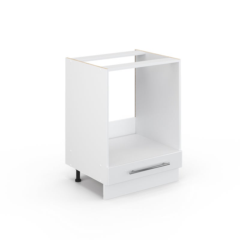 Vicco Szafka kuchenna Fame-Line, Biały wysoki połysk, 60 cm bez blatu roboczego