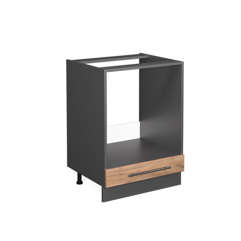 Vicco Szafka kuchenna Fame-Line, Złoty dąb energetyczny, 60 cm bez blatu roboczego