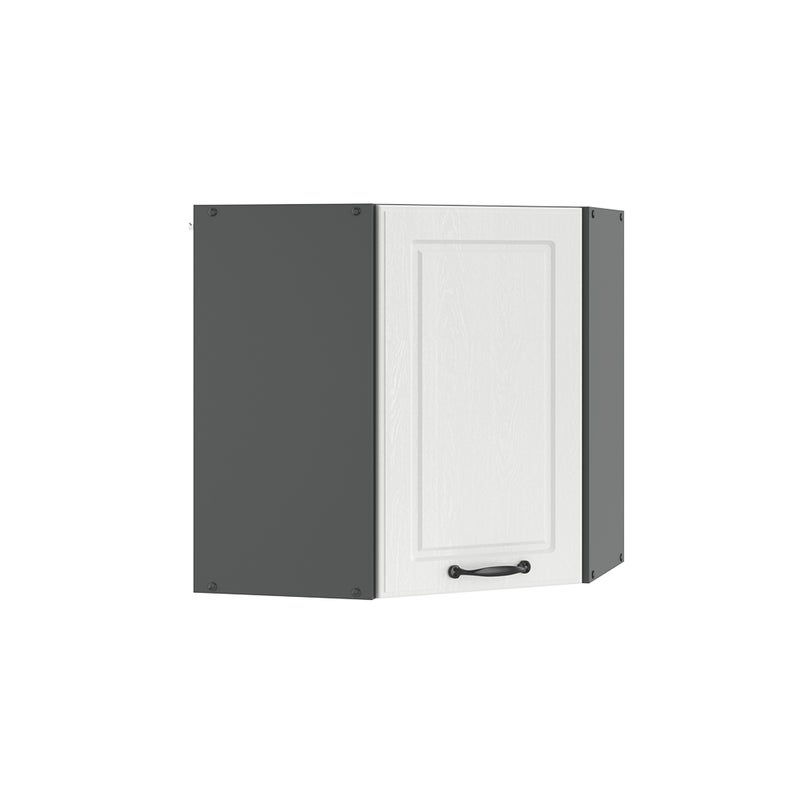 Vicco Szafka wisząca narożna R-Line, Biały domek wiejski, 57 cm