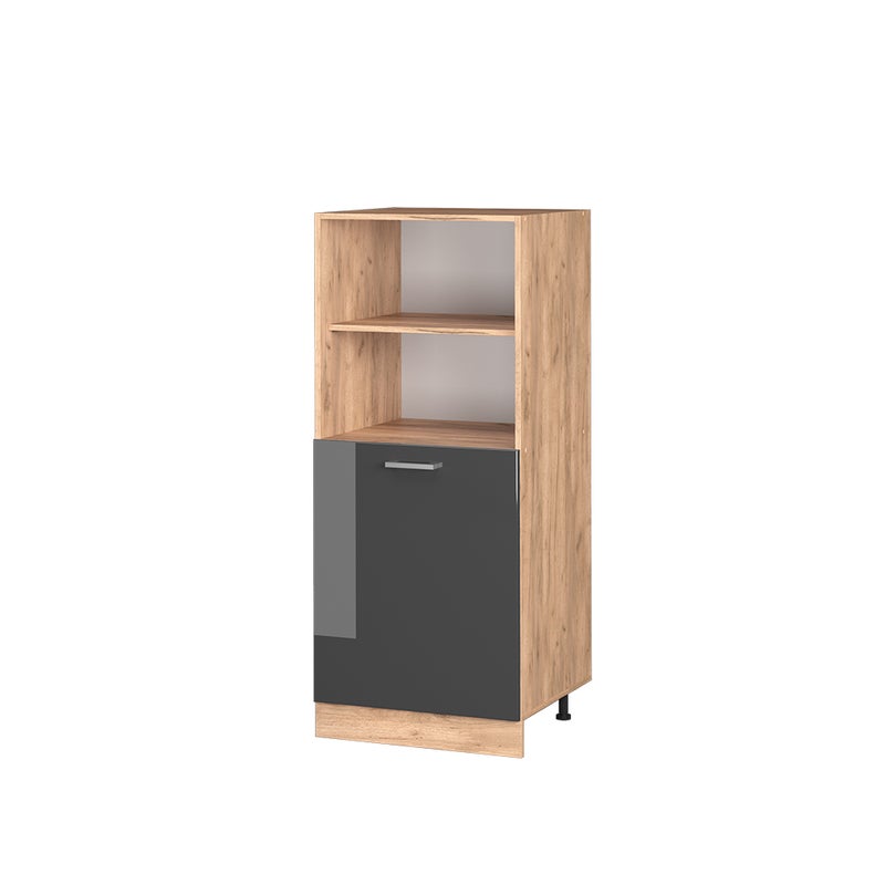 Vicco Szafka kuchenna R-Line, Antracyt wysoki połysk, 60 cm