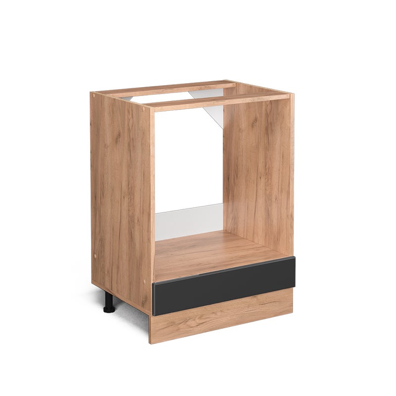 Vicco Szafka kuchenna R-Line, Antracyt wysoki połysk, 60 cm bez blatu roboczego