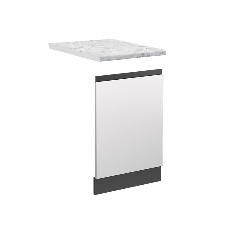 Vicco Panel przedni R-Line, Biały, 45 cm J-Shape, BR Marmur