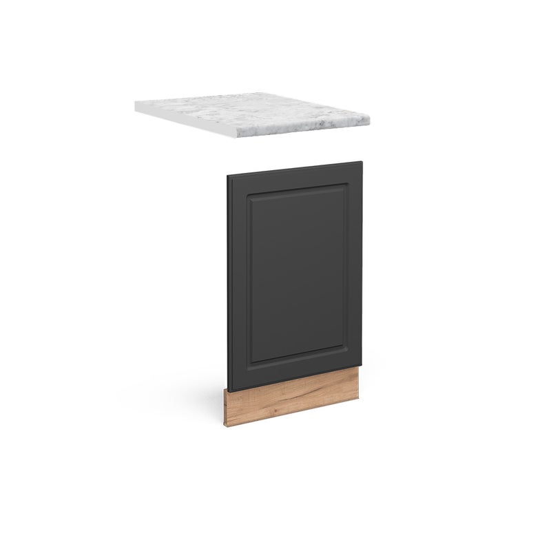 Vicco Panel przedni Fame-Line, Antracytowo-złoty, 45 cm , BP Marmur