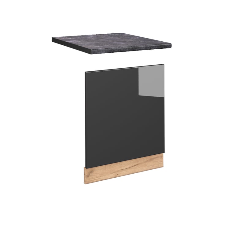 Vicco Panel przedni Fame-Line, Antracyt wysoki połysk, 60 cm , BP Antracyt