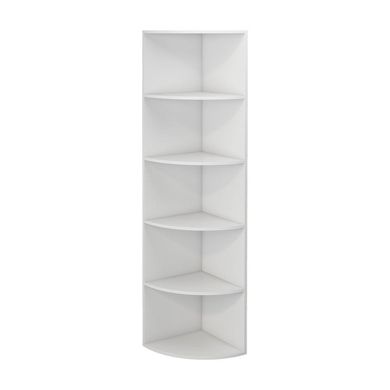 Vicco Półka narożna Fabienne, Biały, 40 x 180 cm z 5 przegrodami