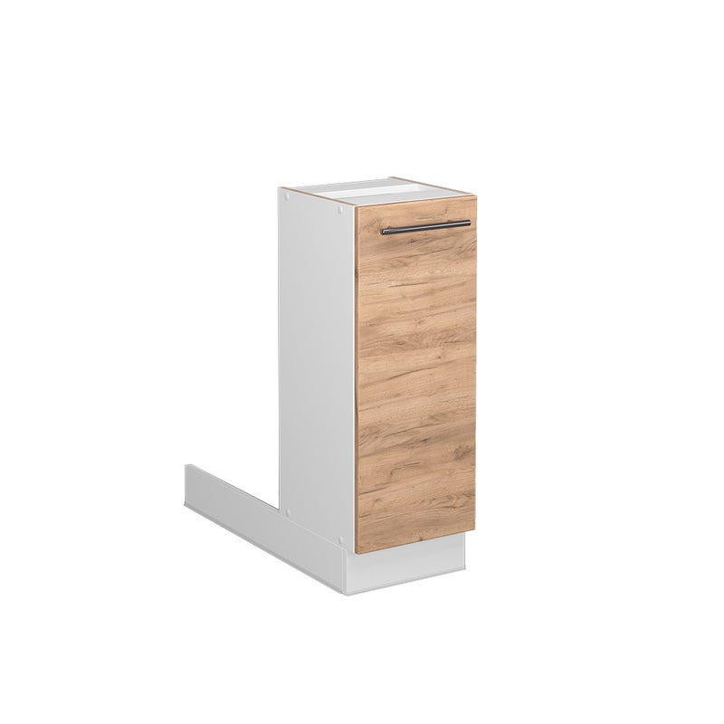 Vicco Wyspa kuchenna Fame-Line, Złoty dąb energetyczny, 30 cm bez blatu roboczego