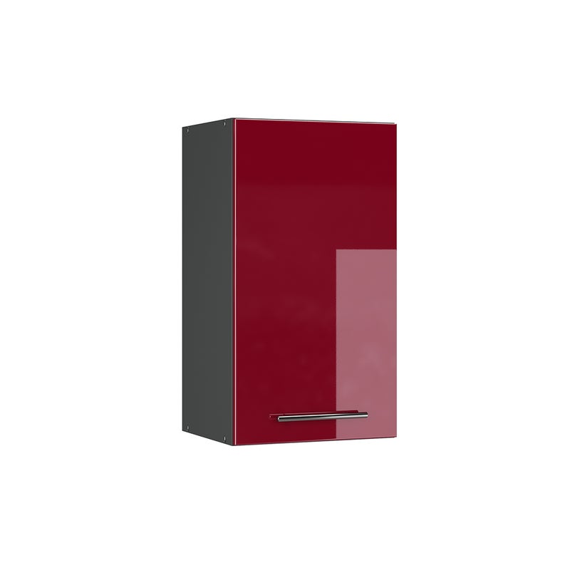 Vicco Szafka ścienna Fame-Line, Bordowa Czerwień wysoki połysk, 40 cm