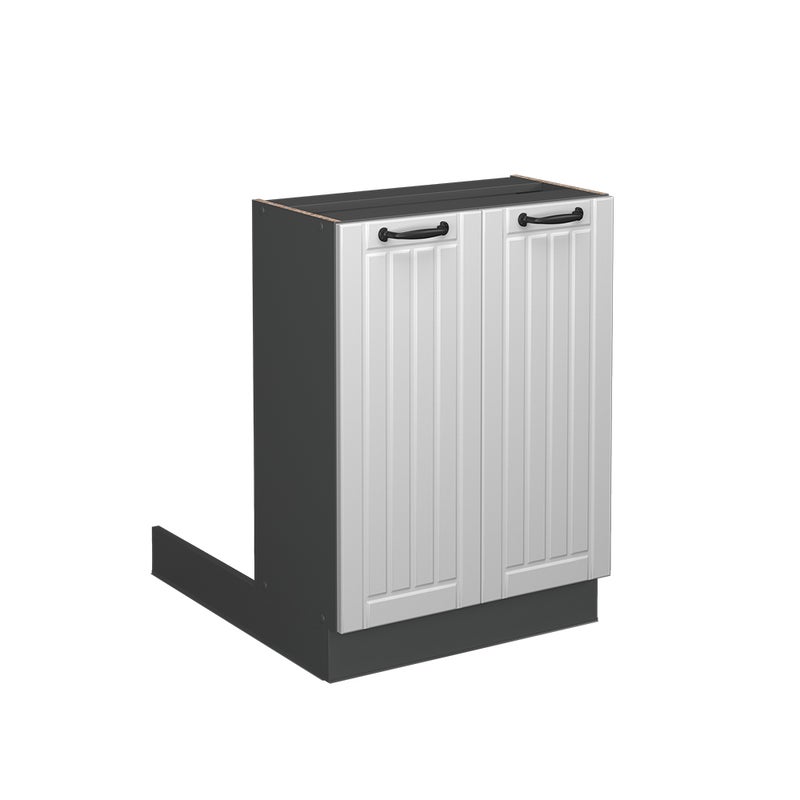 Vicco Wyspa kuchenna Fame-Line, Biały domek wiejski, 60 cm bez blatu roboczego