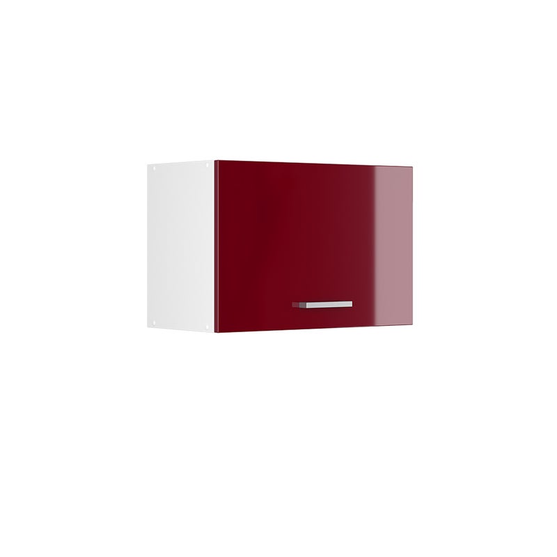 Vicco Szafka ścienna R-Line, Czerwony połysk, 60 cm Płaski