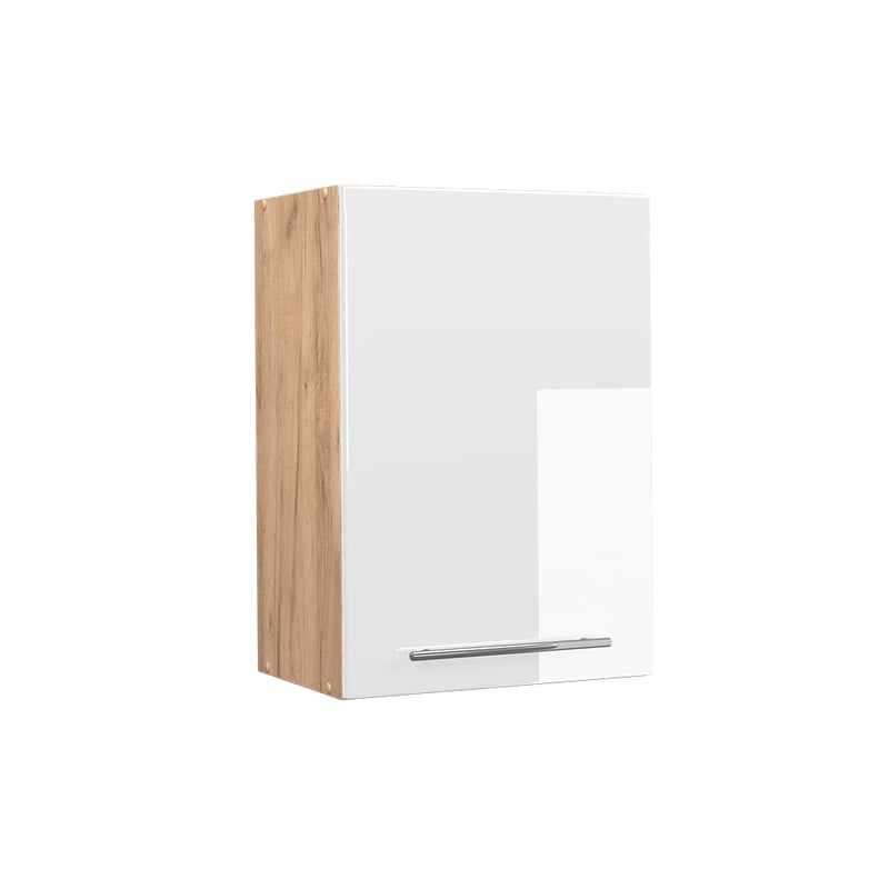 Vicco Szafka ścienna Fame-Line, Biały wysoki połysk, 50 cm
